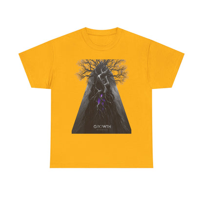 Unisex GROWTH / METROPOLIS T-Shirt | Abstract Tree Root Building Graphic Tee