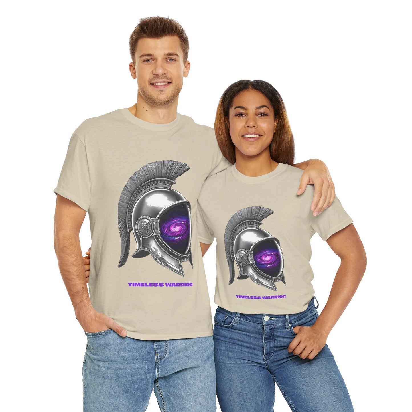 Cosmic Warrior Tee - Galactic Spartan Unisex T-Shirt
