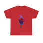 Unisex Blazing Blue Rose T-Shirt - Fire & Flower Graphic Tee