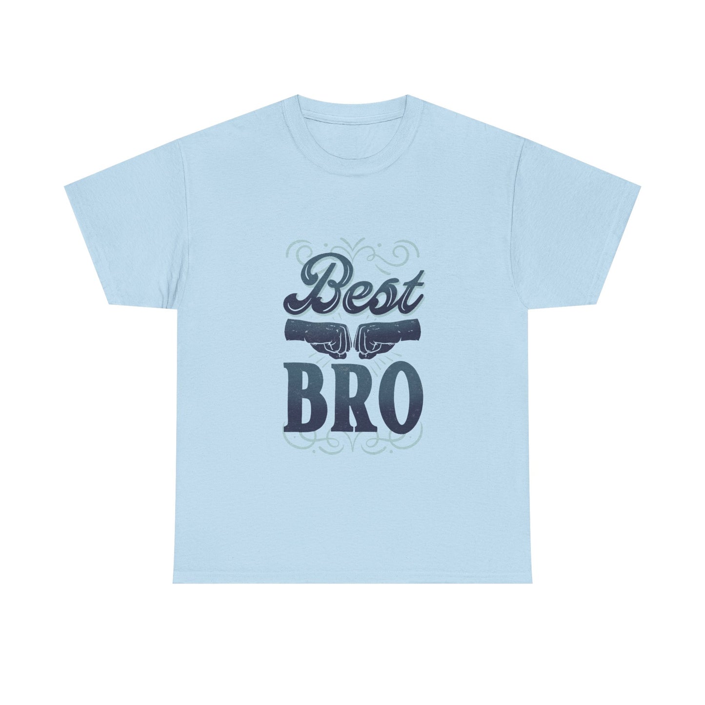 Best Bro Unisex Heavy Cotton Tee | Perfect Gift for Brother