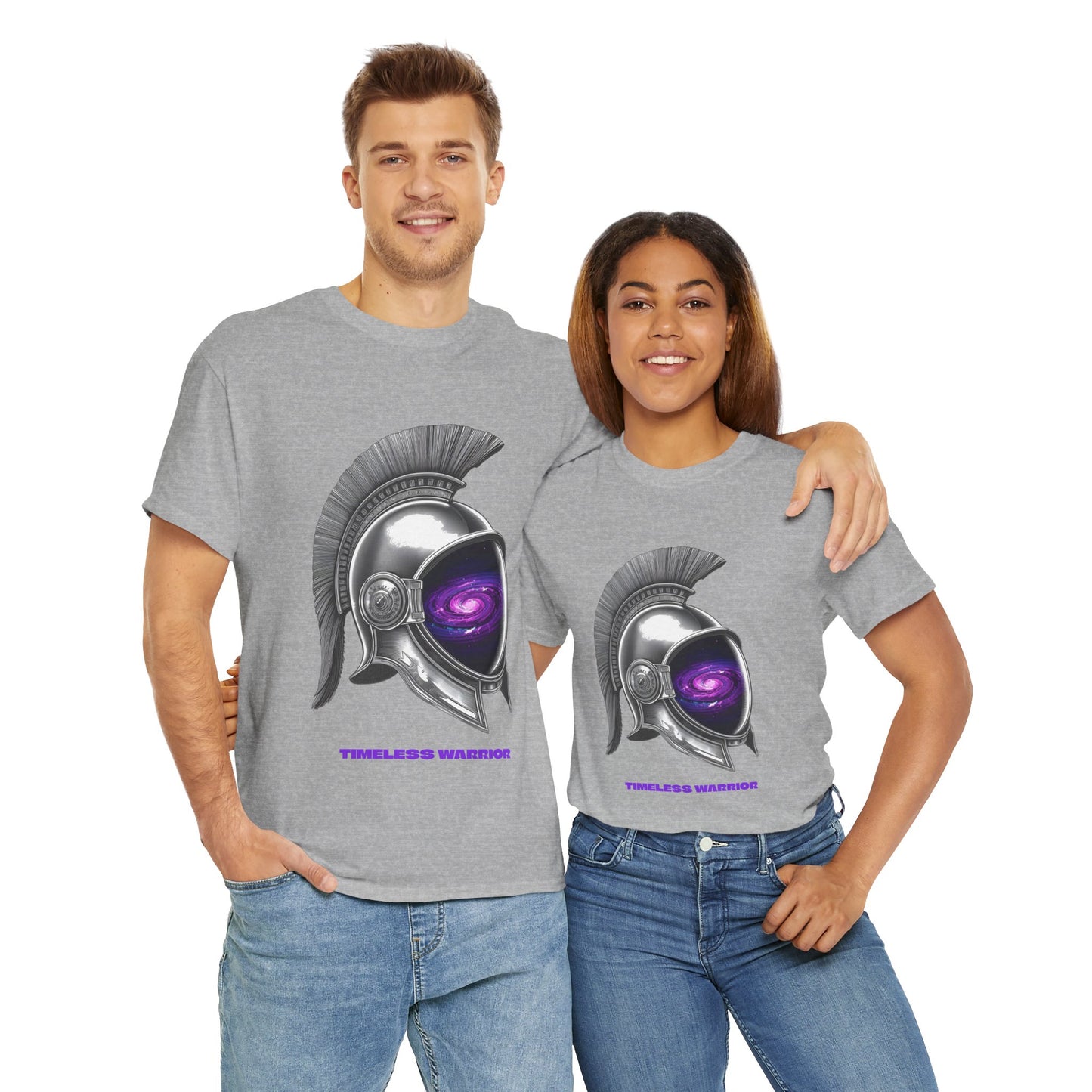 Cosmic Warrior Tee - Galactic Spartan Unisex T-Shirt