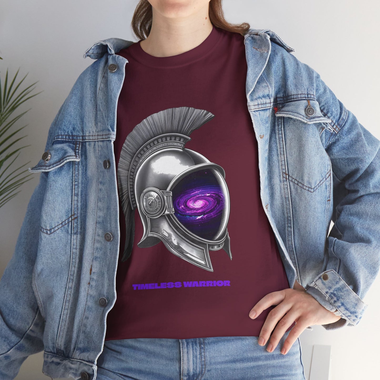 Cosmic Warrior Tee - Galactic Spartan Unisex T-Shirt
