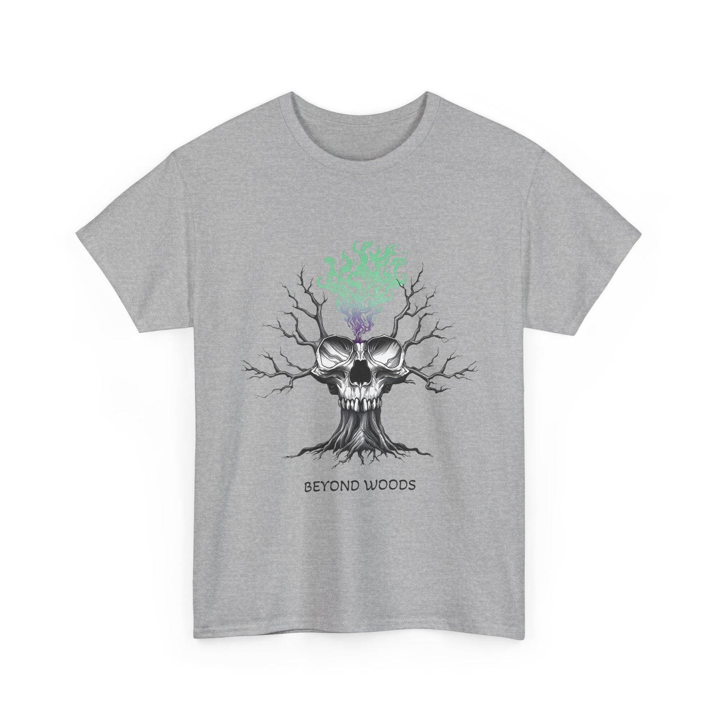 Unisex Gothic Tree of Life Skull Tee