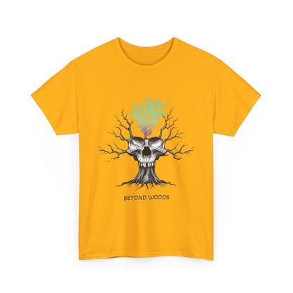 Unisex Gothic Tree of Life Skull Tee