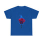 Unisex Blazing Blue Rose T-Shirt - Fire & Flower Graphic Tee