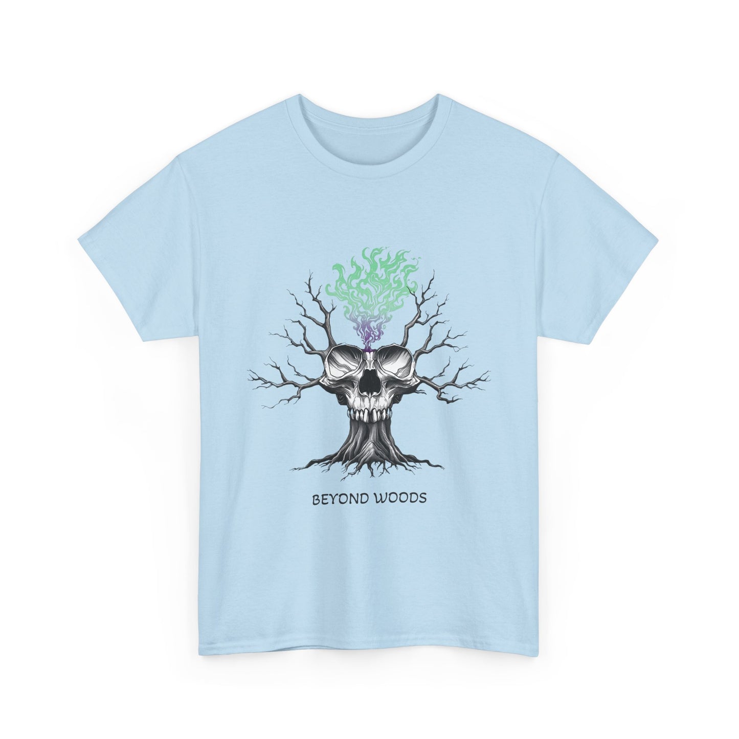 Unisex Gothic Tree of Life Skull Tee